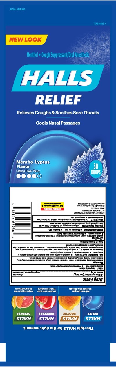 Dl Halls Mentho Lyptus Bag 30ct